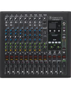 Mackie Onyx12 12-Channel Premium Analog USB Mixer