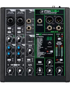 Mackie ProFX6v3 6 Channel Professional USB Mixer With Effects