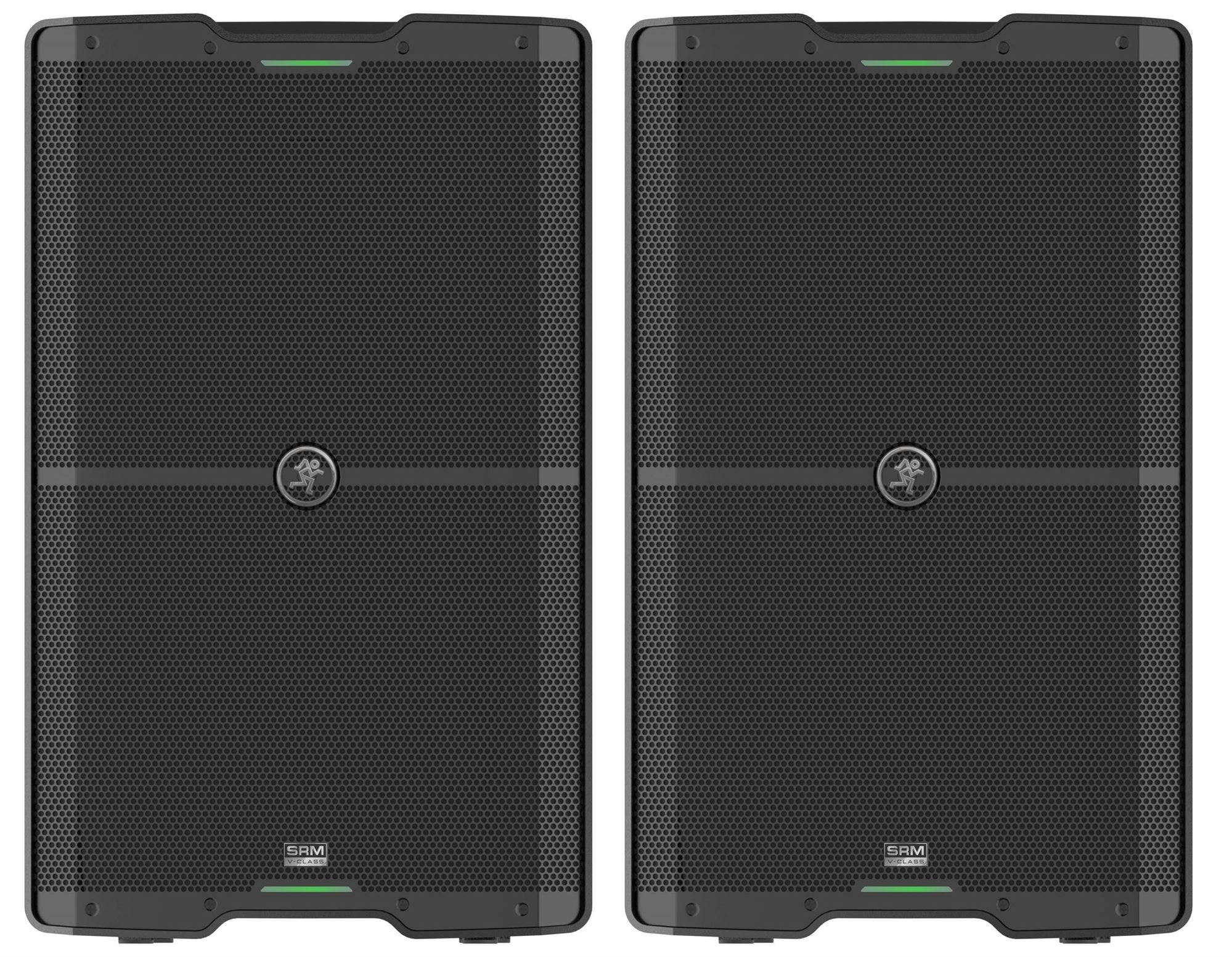 Mackie SRM215 15" 2000W High-Performance Powered Speaker - Pair