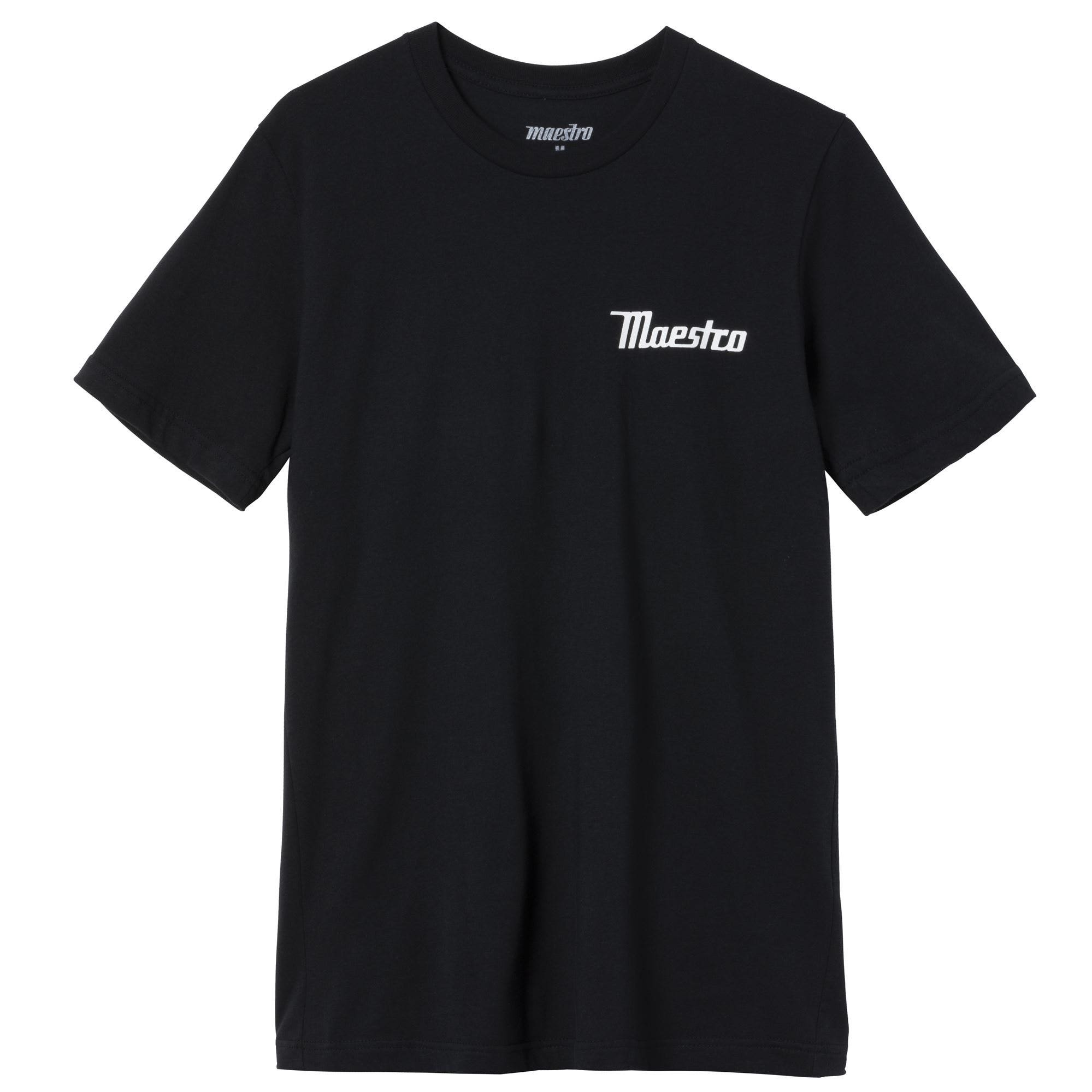 Maestro Logo T-Shirt Black