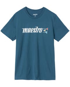 Maestro Trumpets Tee Teal Small