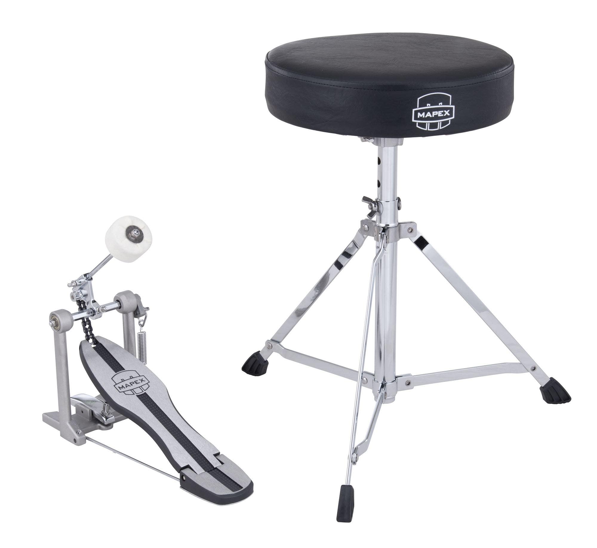 Mapex 250 Series P250 Pedal and T400 Throne Hardware Package