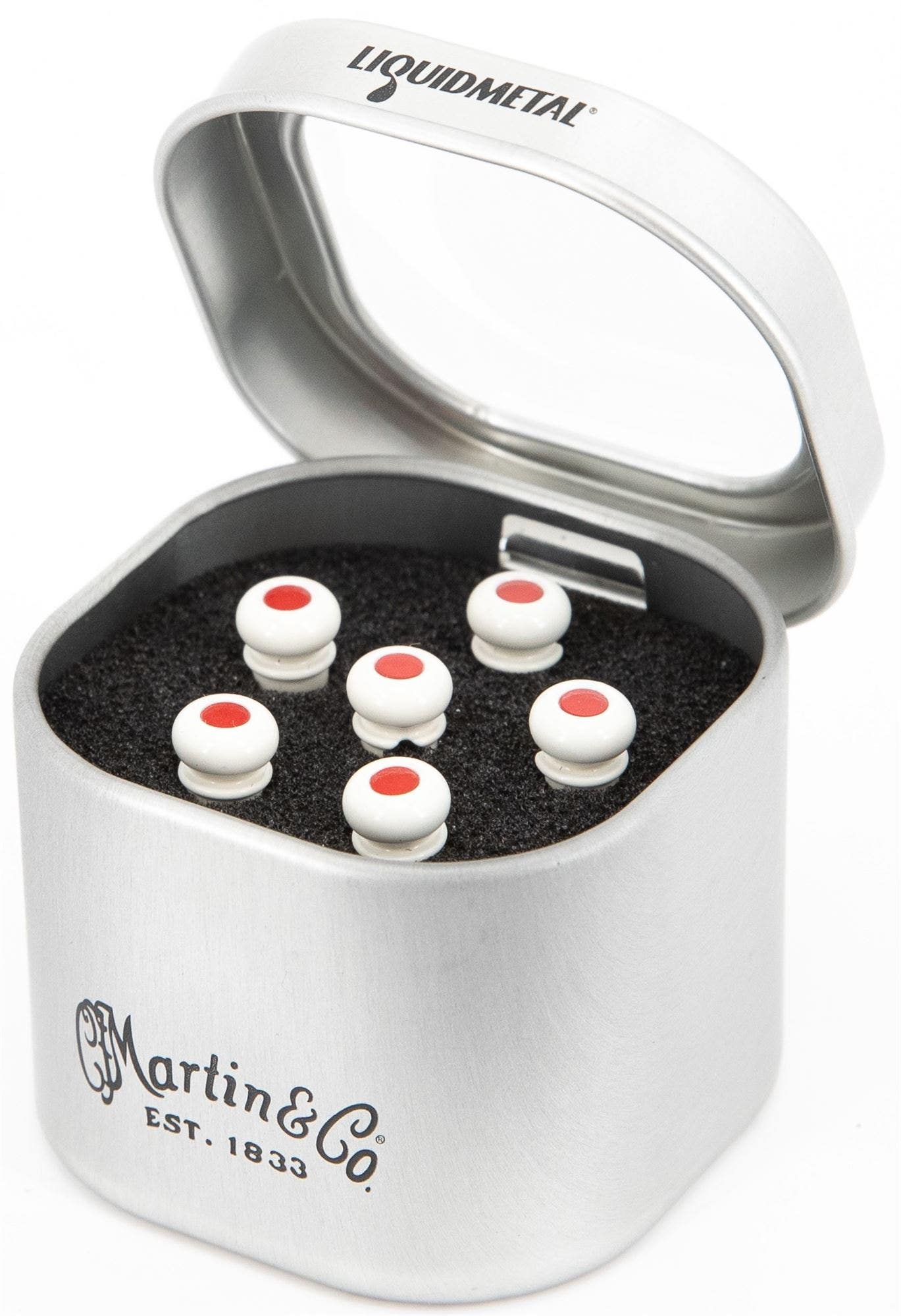 Martin 18APP0004 LUXE Bridge Pins Bone