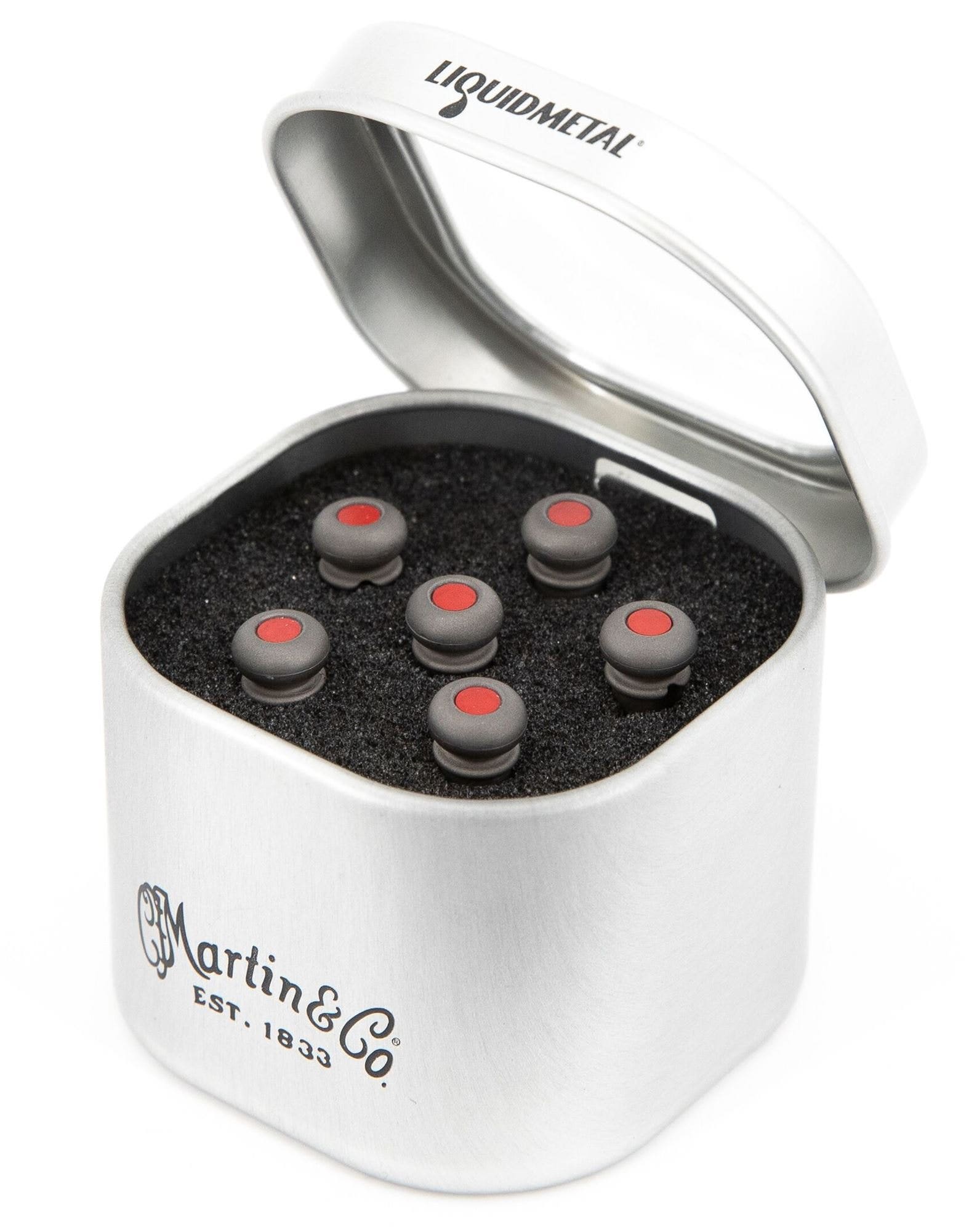 Martin Luxe Liquidmetal Bridge Pin Set Turkish Emery