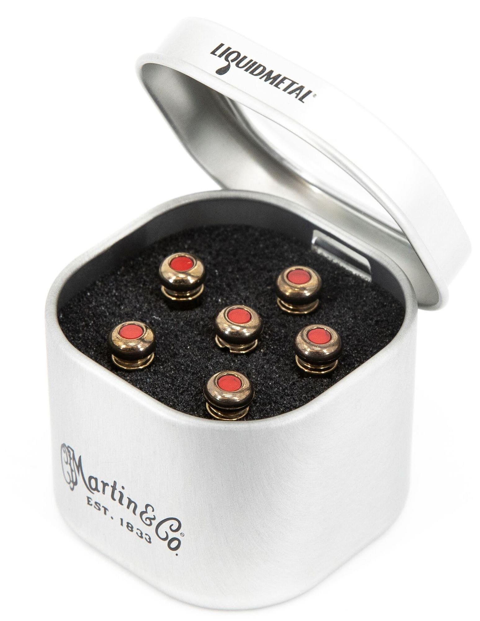 Martin Luxe Liquidmetal Bridge Pin Set Gold