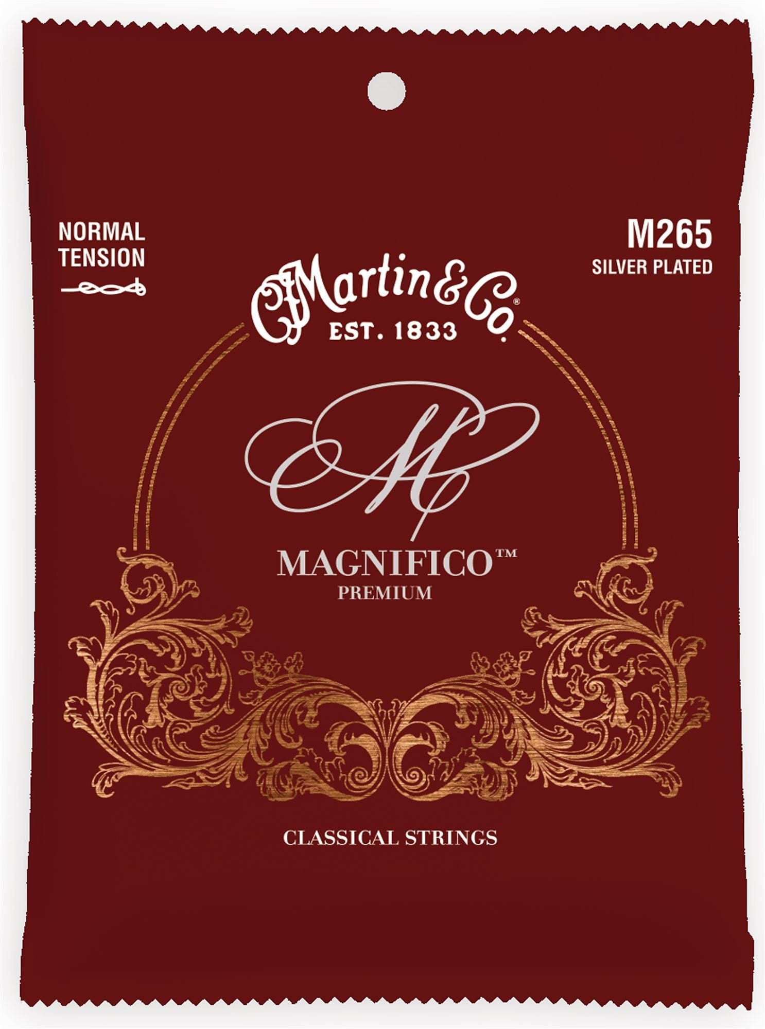 Martin M265 Magnifico Tie End Premium Classical Guitar Strings