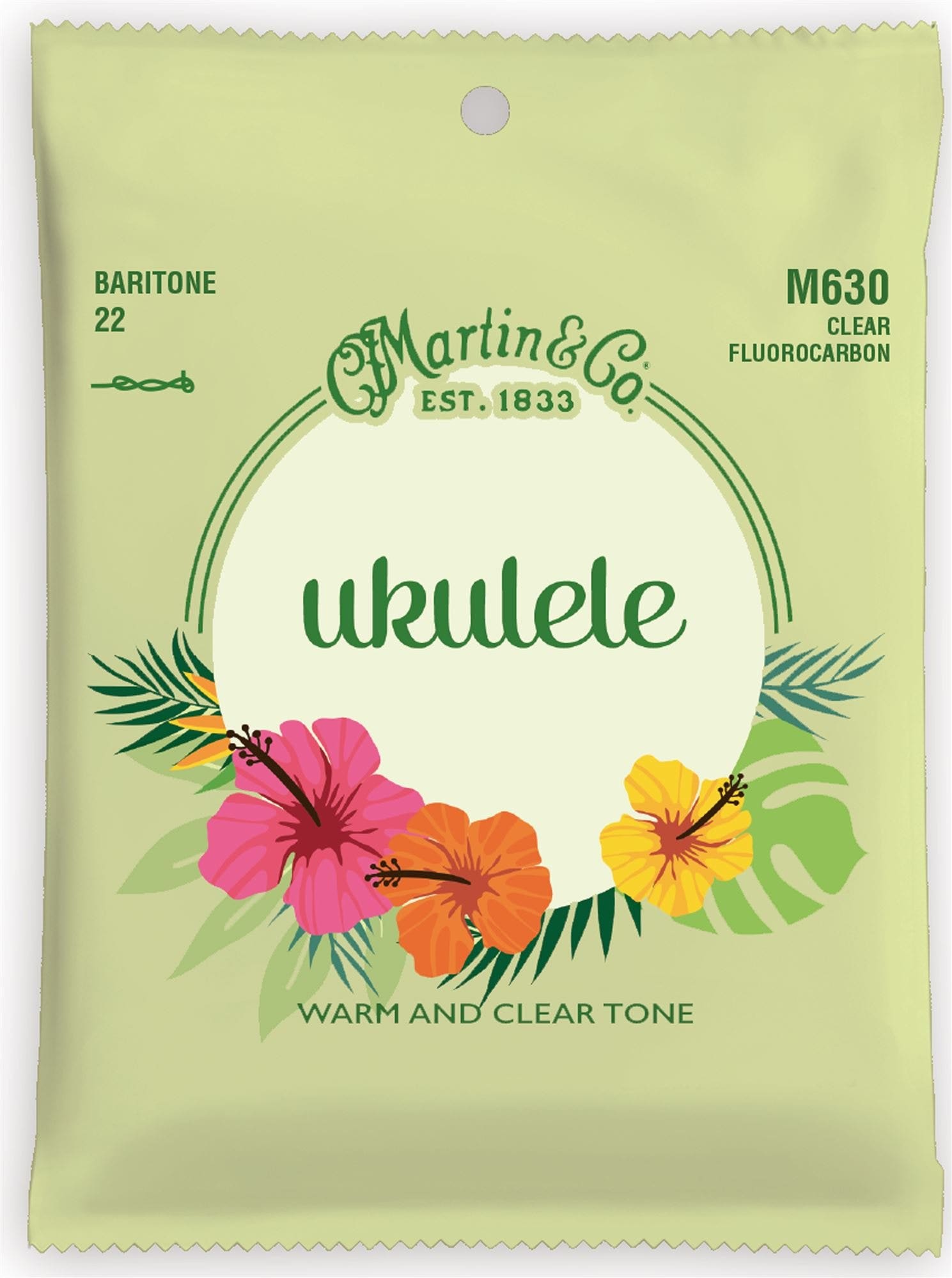 Martin M630 Baritone Fluorocarbon Ukulele Strings