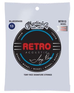 Martin 41Y19MTR13 Retro Monel Acoustic Guitar Strings Bluegrass