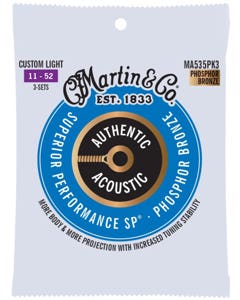 Martin Authentic Acoustic SP 92/8 Phosphor Bronze Acoustic Strings