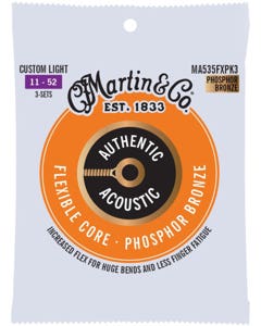 Martin Flexible Core Phosphor Bronze Acoustic Strings