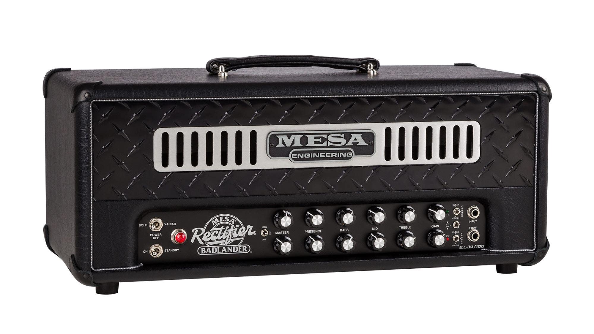 Mesa Boogie Badlander 100 Guitar Amp Head Black Bronco