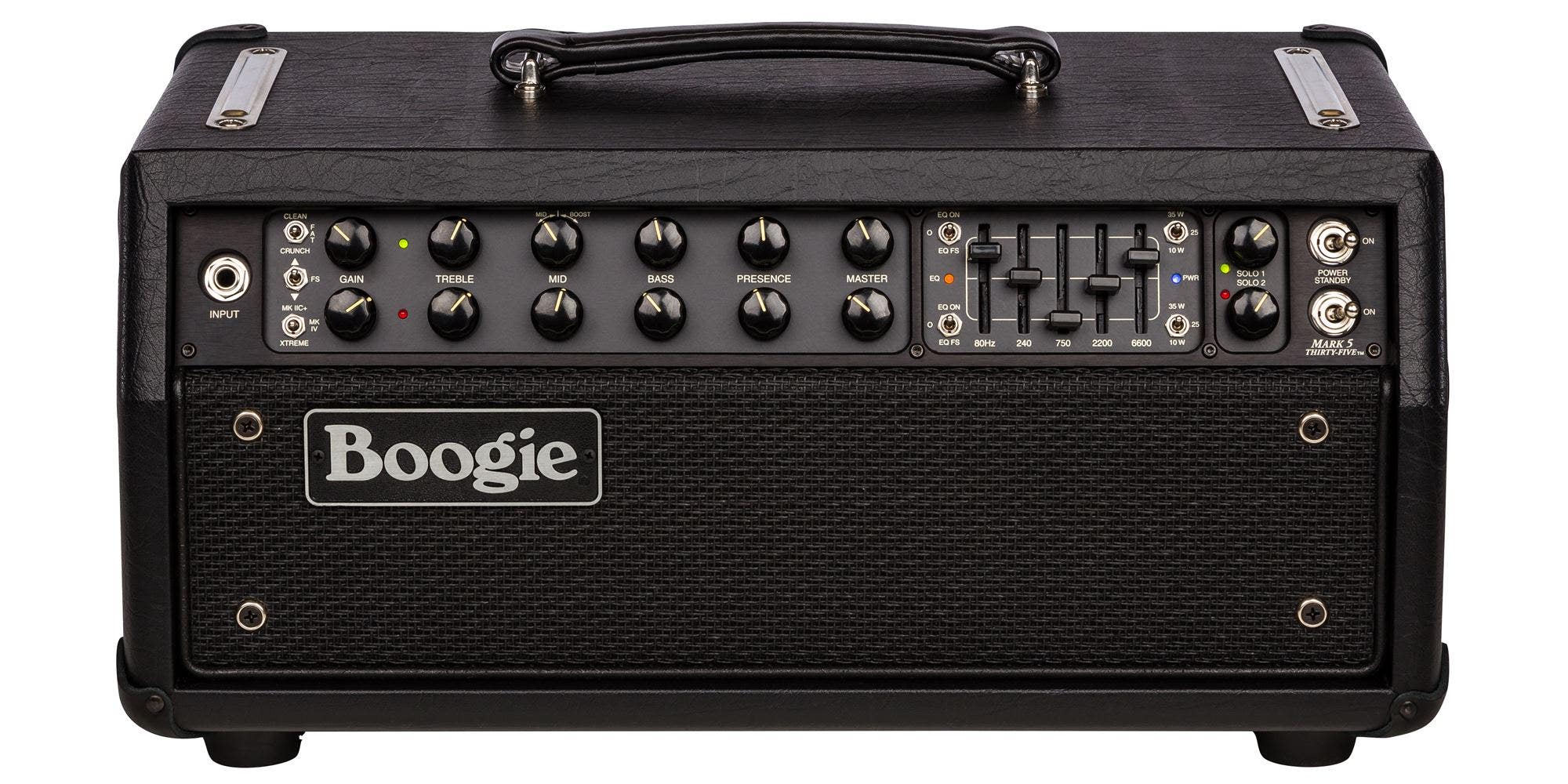 Mesa Boogie Mark Five 35 Tube Head 10/25/35 Watts Black Bronco