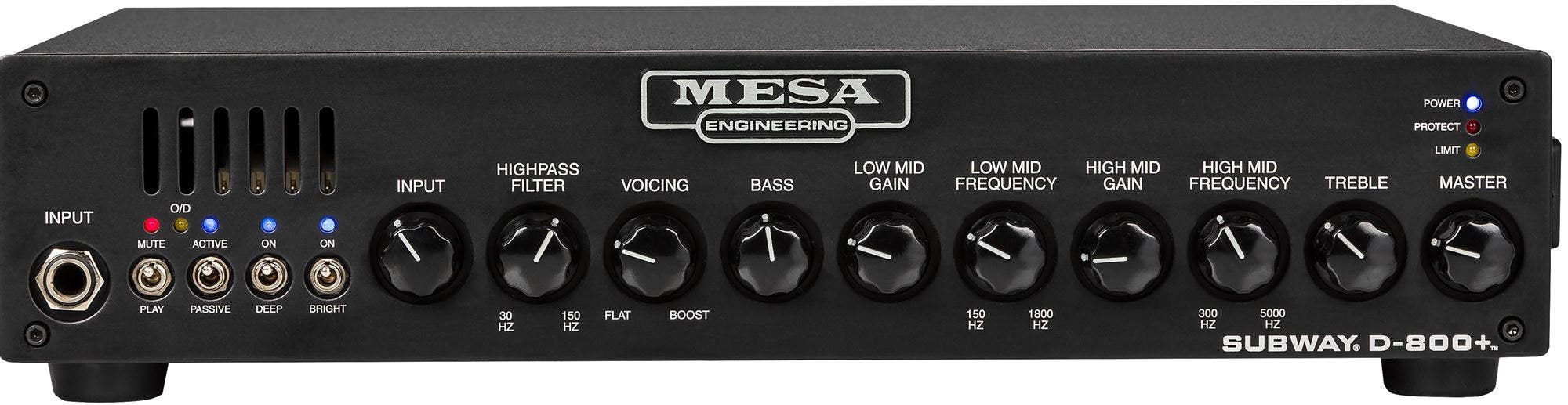 Mesa/Boogie Subway D-800 Plus Bass Amp Head Class D 400/800W