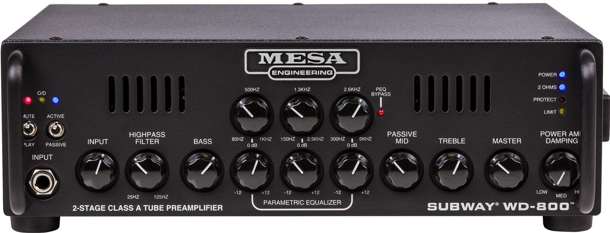 Mesa/Boogie WD-800 Hybrid Bass Amp Head 800/400 Watts