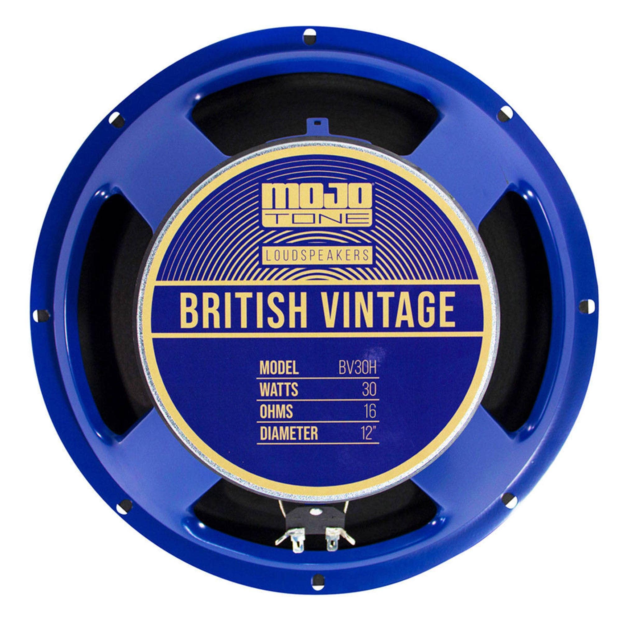 Mojotone BV 30H British Vintage Guitar Speaker 30W 12" 16 ohm