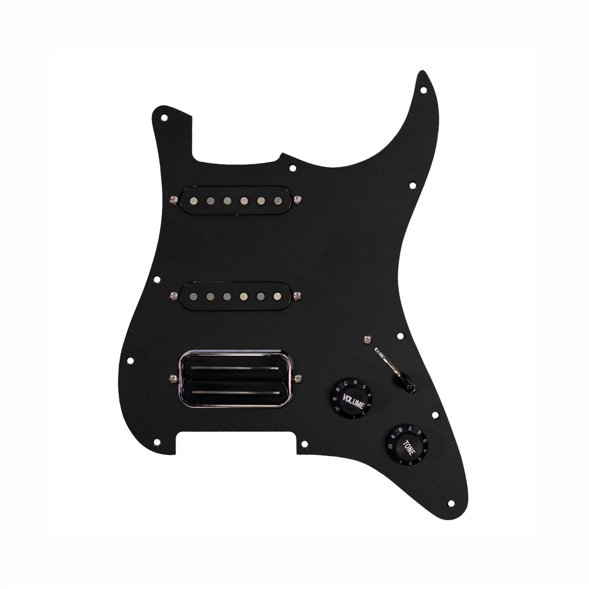 Mojotone Lerxst Limelight HSS Prewired Strat Guard