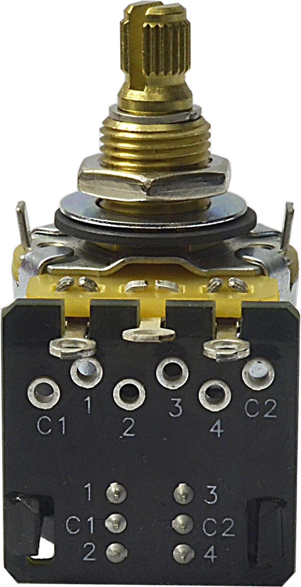 Mojotone 500k CTS Short Shaft Push-Pull Potentiometer