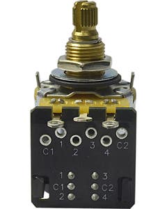 Mojotone 500k CTS Short Shaft Push-Pull Potentiometer