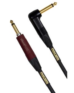Mogami Gold Instrument Angled Cable with Straight Silent Plug