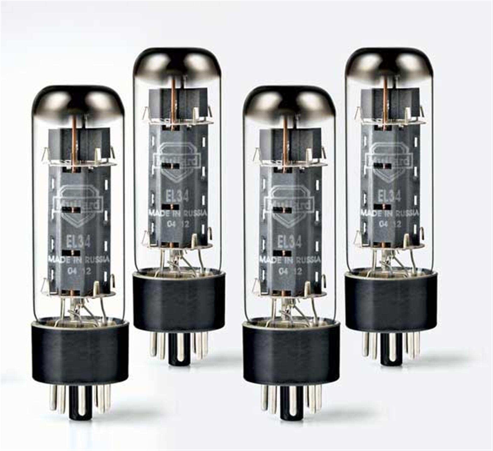 Mullard EL34 Power Amp Vacuum Tubes - Quartet