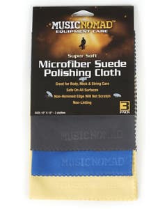 Music Nomad MN203 3-Piece Edgeless Microfiber Suede Polishing Cloth