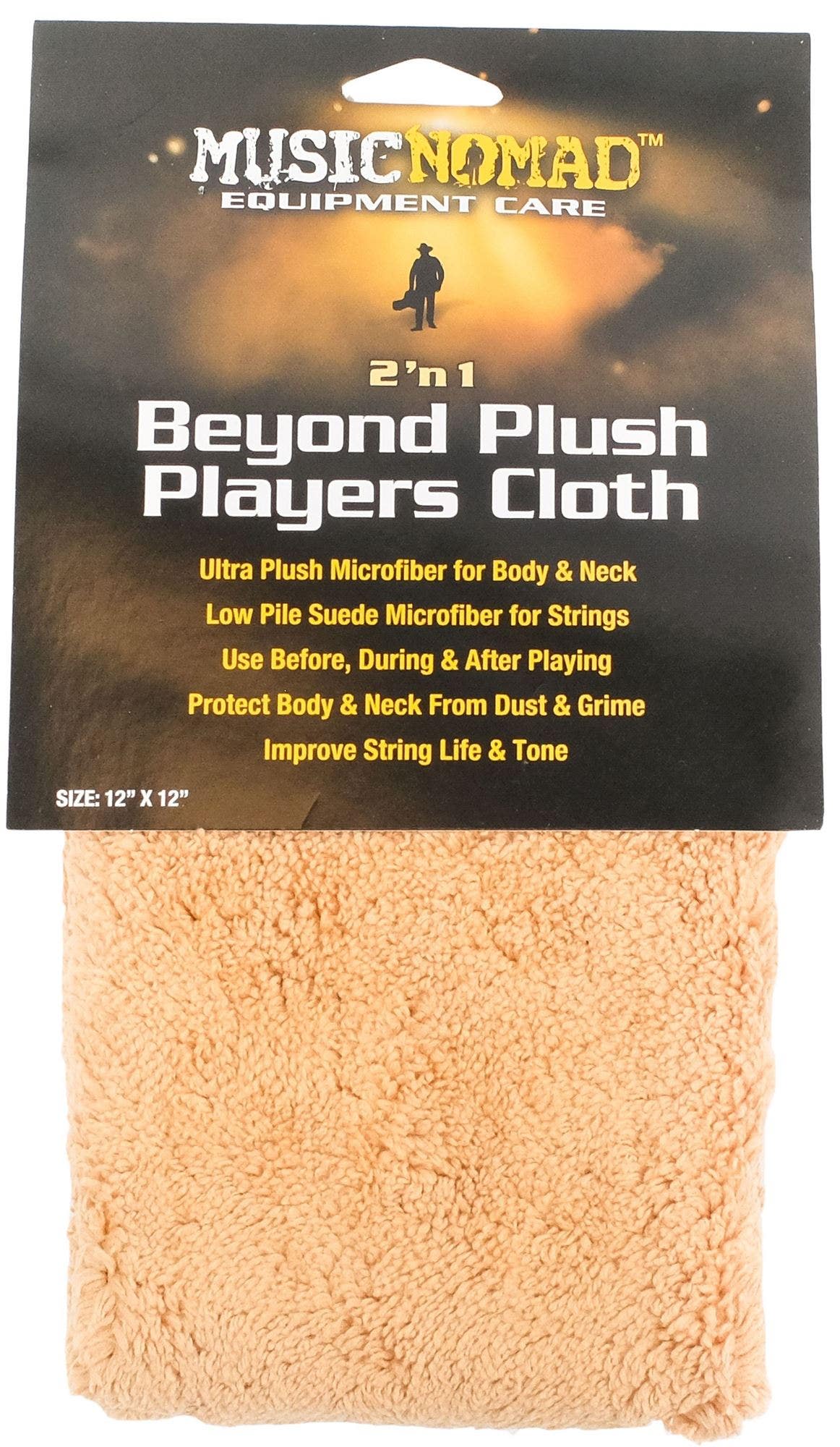 Music Nomad MN241 2-n-1 Beyond Plush Players Cloth