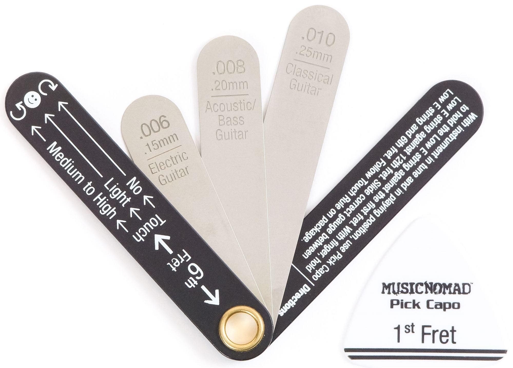 Music Nomad MN600 Precision Truss Rod Gauge with Pick Capo