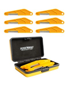 Music Nomad MN670 6-Piece Acoustic Guitar Nut File Set