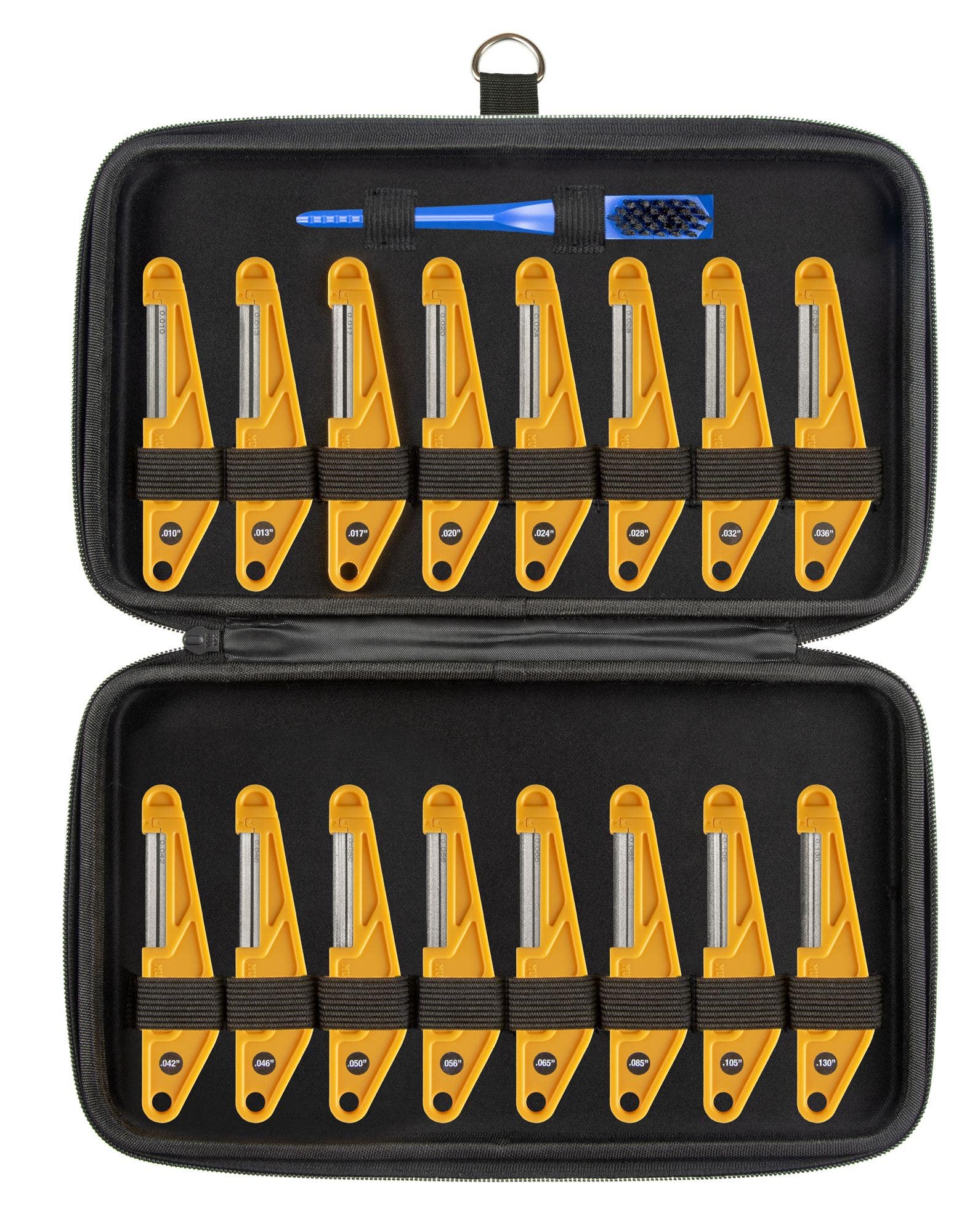 Music Nomad MN676 16 Piece Diamond Coated Nut File Complete Shop Set