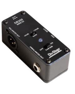 On Stage DB200 Active Mini DI Box
