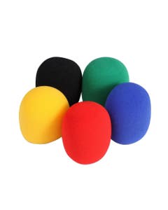 On Stage ASWS58C5 5 Color Windscreen Pack