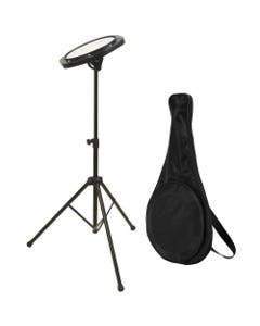 On Stage DFP5500 Drum Practice Pad with Stand and Bag