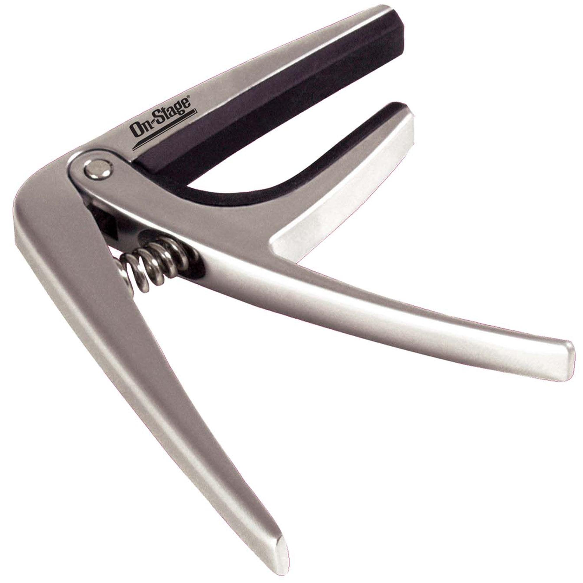 On Stage GA200 Silver Ukulele Capo 