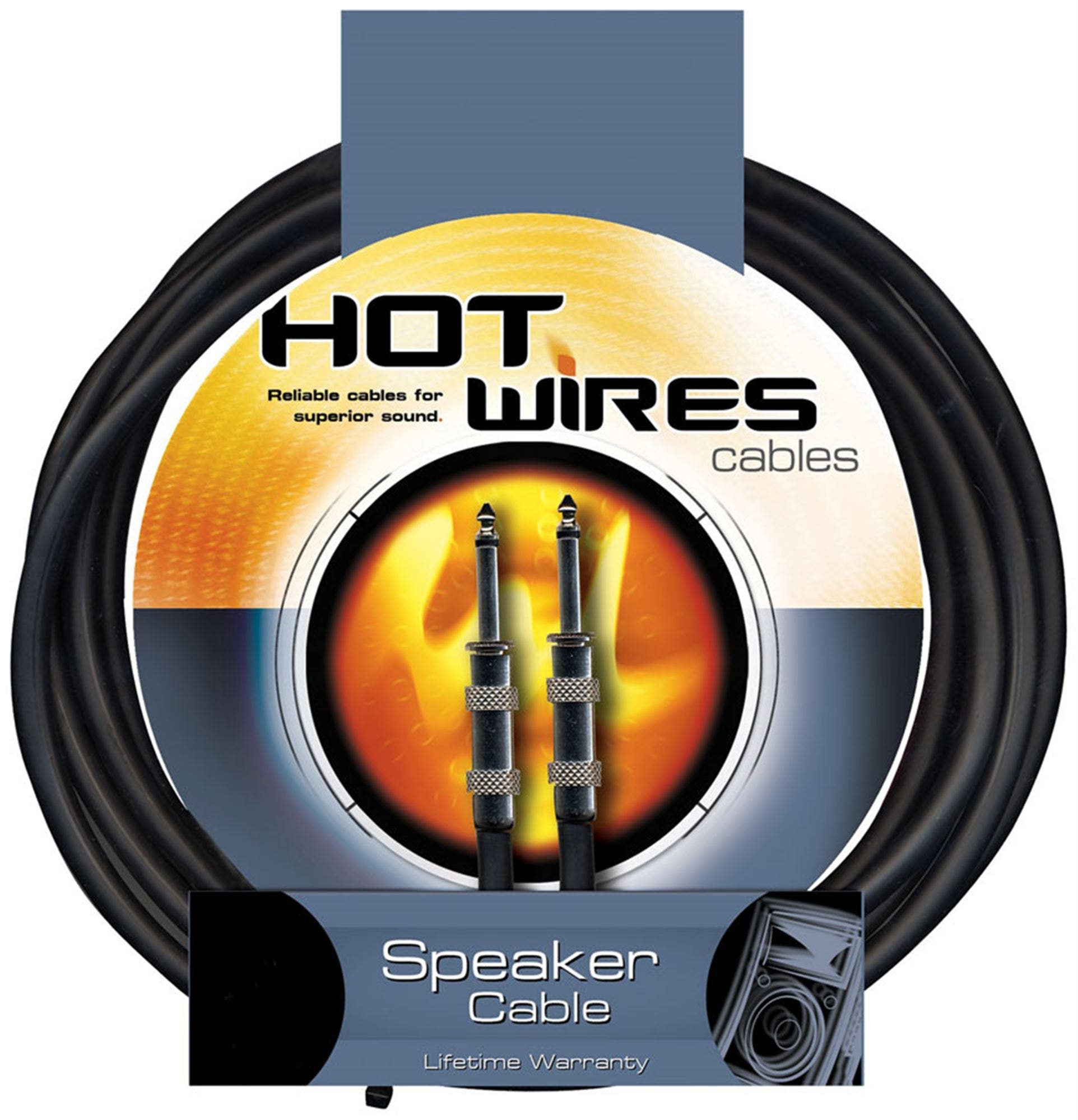 Hot Wires 1/4 to 1/4 Inch Speaker Cables