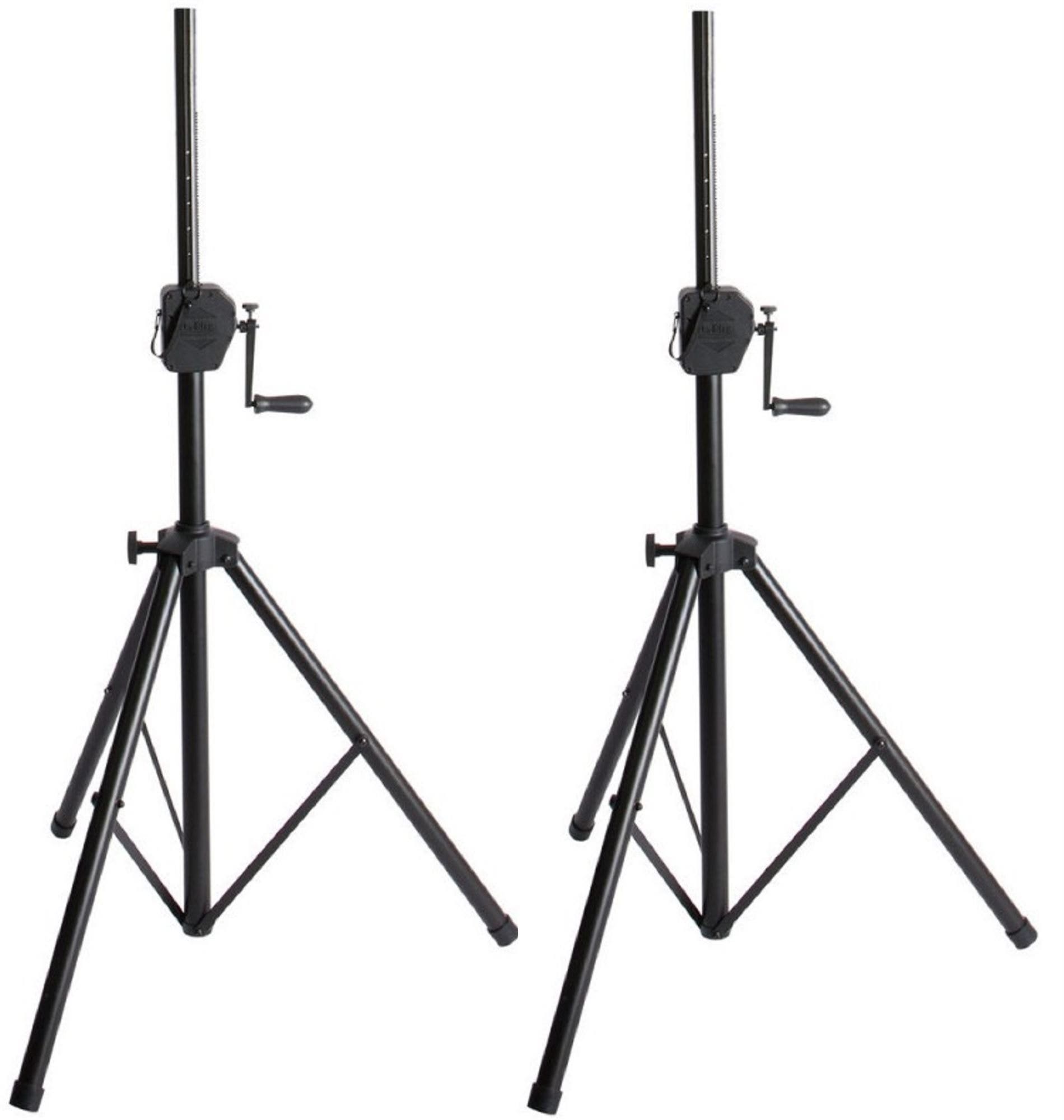 On Stage SS8800B Plus Power Crank Up Speaker Stands