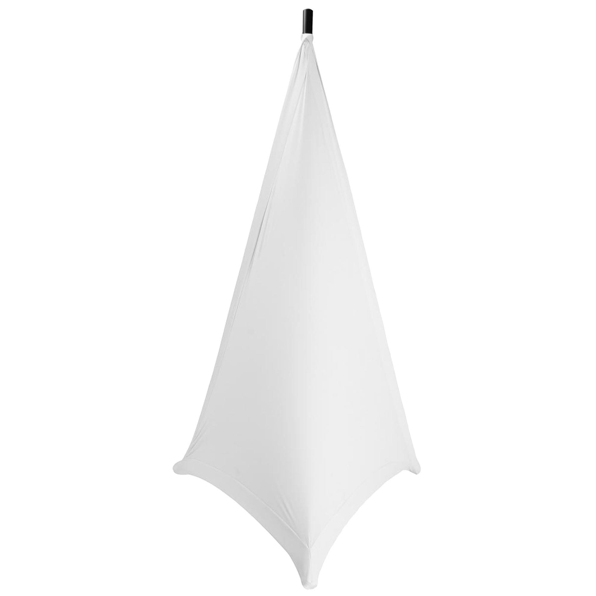 On Stage SSA100W Speaker and Lighting Stand Skirt White