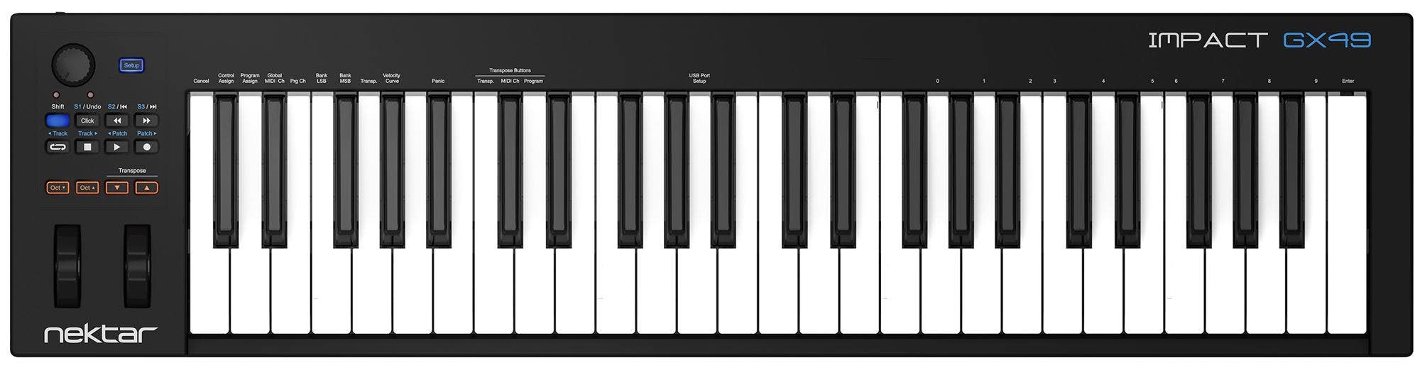 Nektar Impact GX49 49 Key USB Keyboard Controller