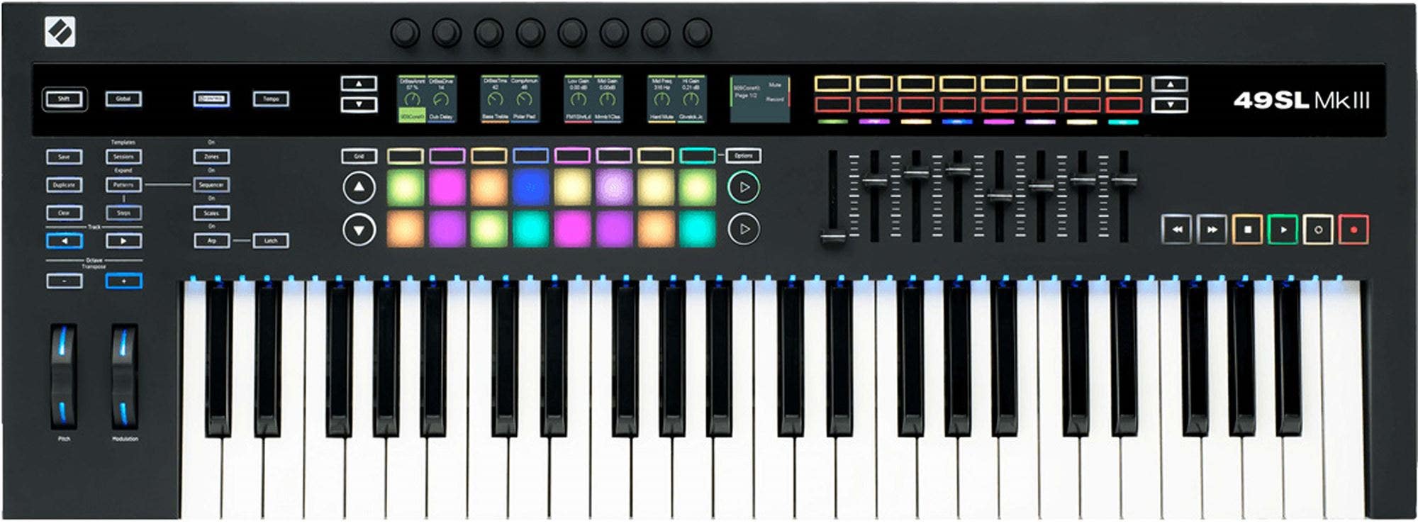 Novation 49 SL MK3 49 Key Controller with Sequencer