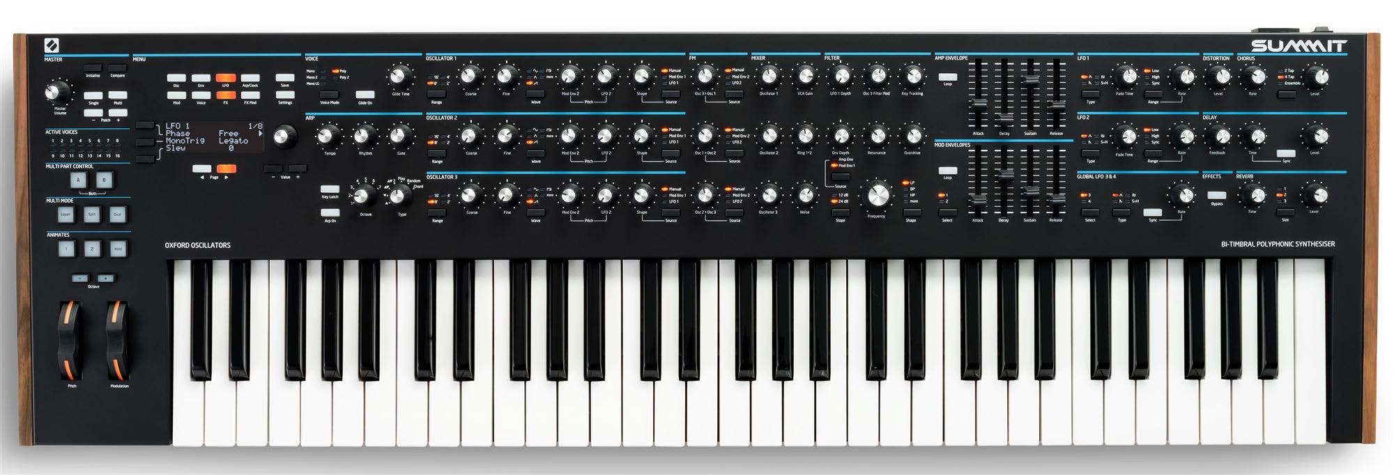 Novation Summit 61-Key Keyboard Synthesizer