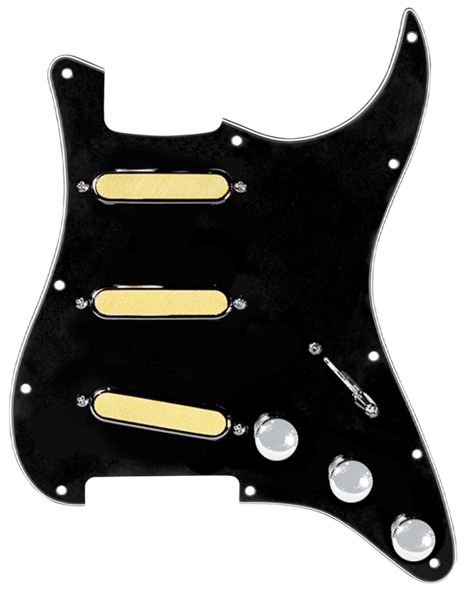 920D Custom Gold Foil Loaded Pickguard for Strat