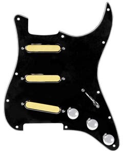 920D Custom Gold Foil Loaded Pickguard for Strat