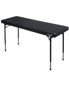 Odyssey CTBC2060 Height Adjustable Carpet Surface DJ Table 20 x 60"