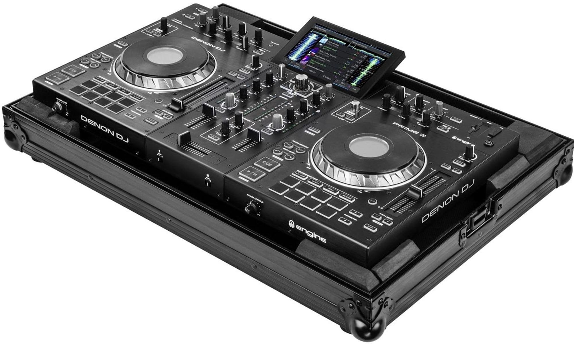 Odyssey FZDNPRIME2BL Black Label Flight Case for Denon Prime 2