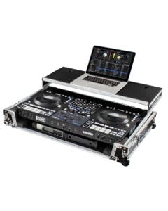 Odyssey FZGSRANE4W1 1U Flight Case with Glide Platform for Rane Four