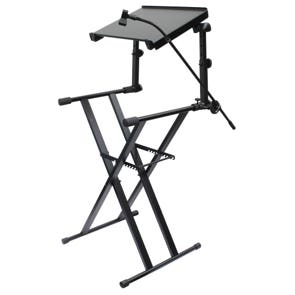Odyssey LTBXS2MTCP 2-Tier DJ X-Stand Combo Pack Black