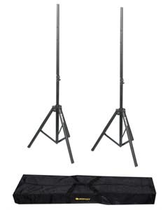 Odyssey LTS2X2B Tripod Speaker Stands and Bag