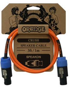 Orange Crush Speaker Cable Speakon to Speakon