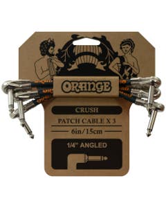 Orange Crush Patch Cable 6" 3 Pack