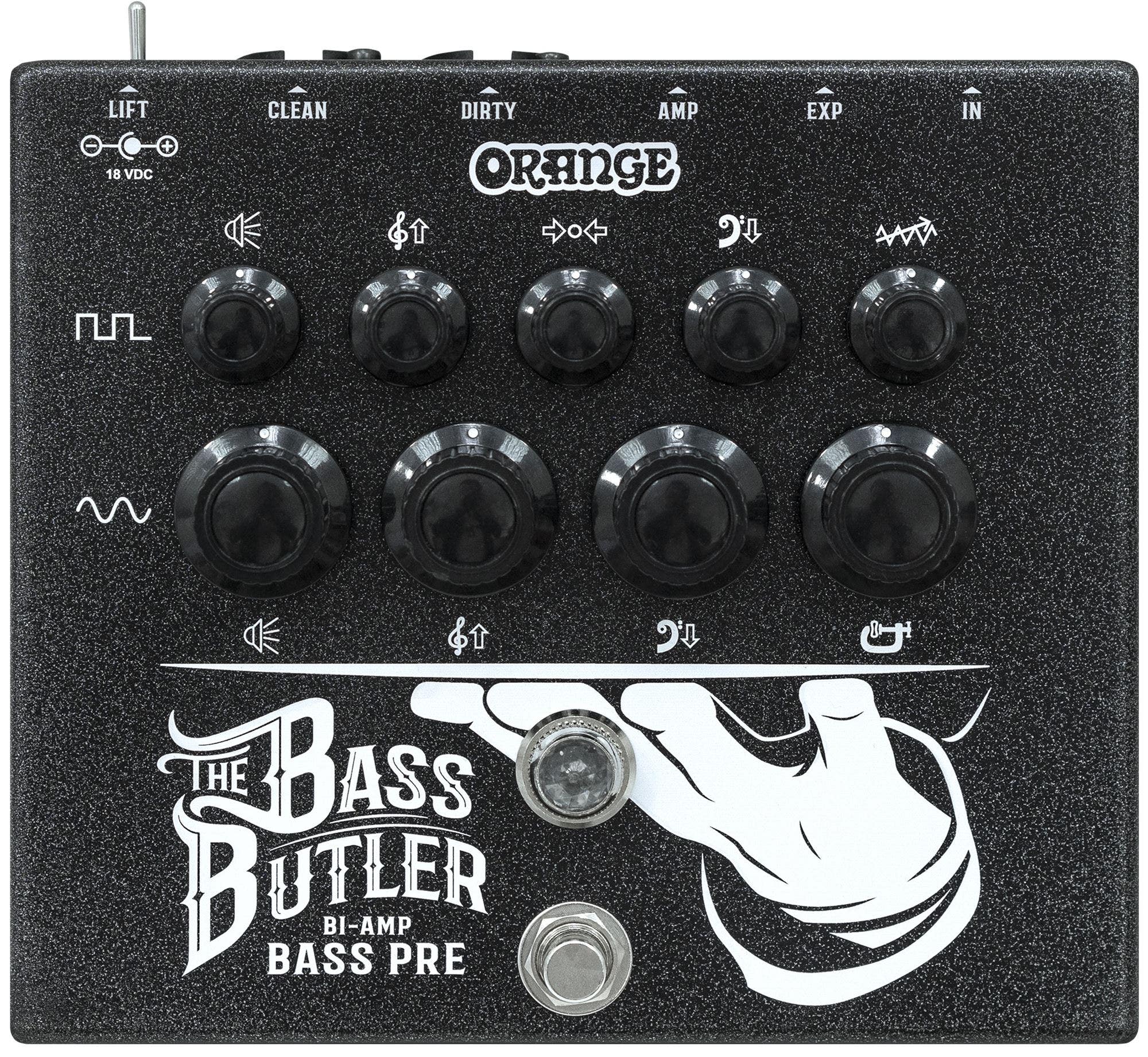 Orange Bass Butler Biamplified Bass Preamp Pedal