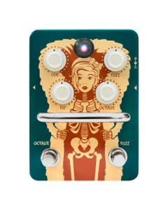 Orange Fur Coat Fuzz with Adjustable Octave Pedal